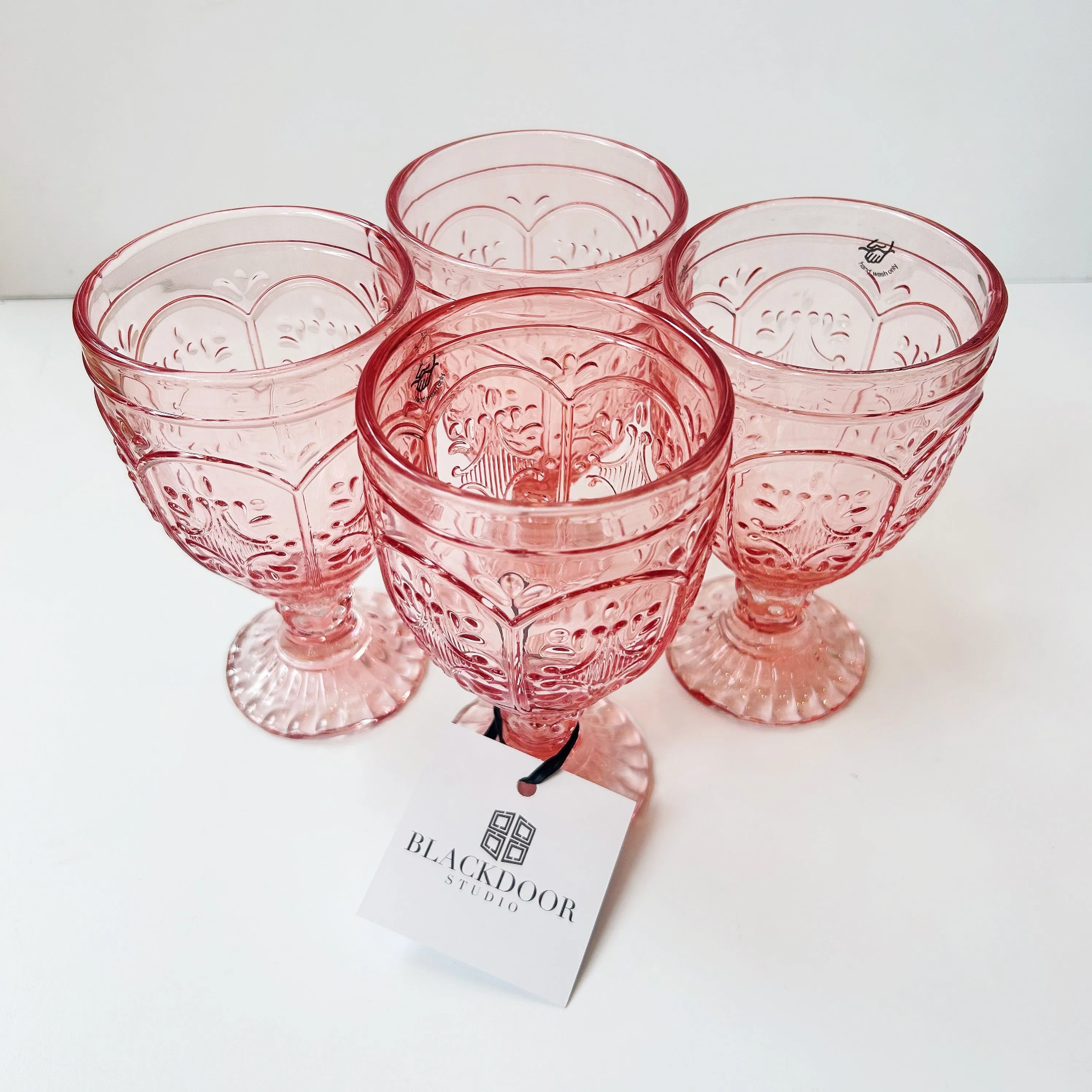 Fitz and Floyd Wine Glass Goblets