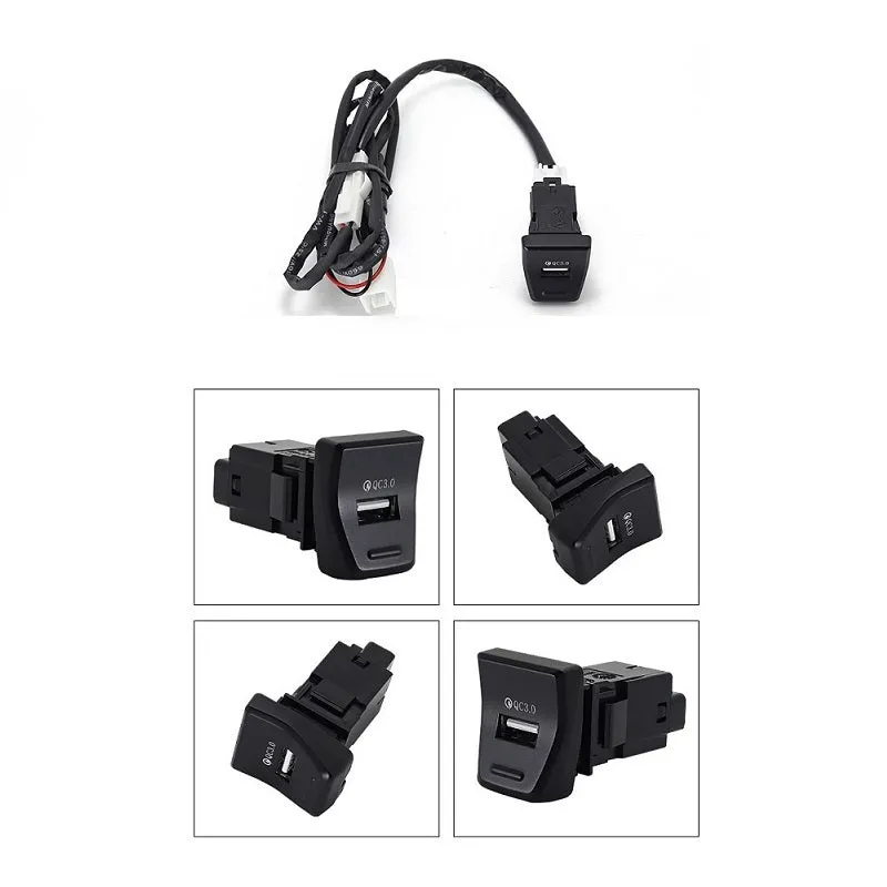 For Toyota Rav4 2019 2020 5th Central Control Position Qc3.0 Car