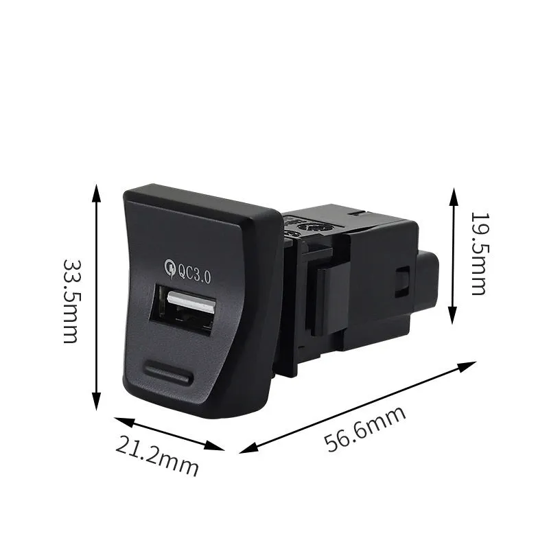 For Toyota Rav4 2019 2020 5th Central Control Position Qc3.0 Car