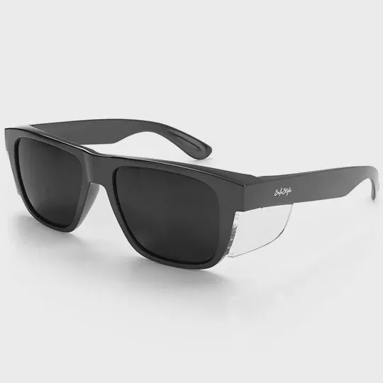 FUSIONS XL BLACK FRAME TINTED LENS