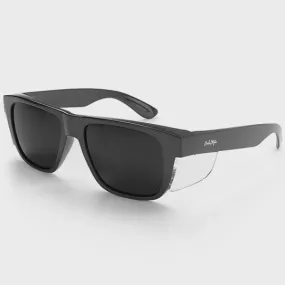FUSIONS XL BLACK FRAME TINTED LENS