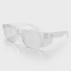 FUSIONS XL CLEAR FRAME CLEAR LENS