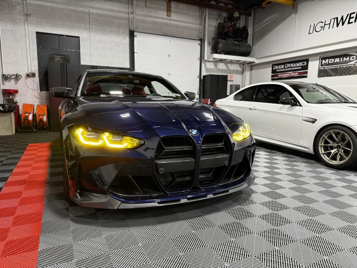 G8X G80 M3 G82 M4 G22 4 Series CSL Yellow Headlight DRL Upgrade (2021 - Present Laser & Non Laser LED)