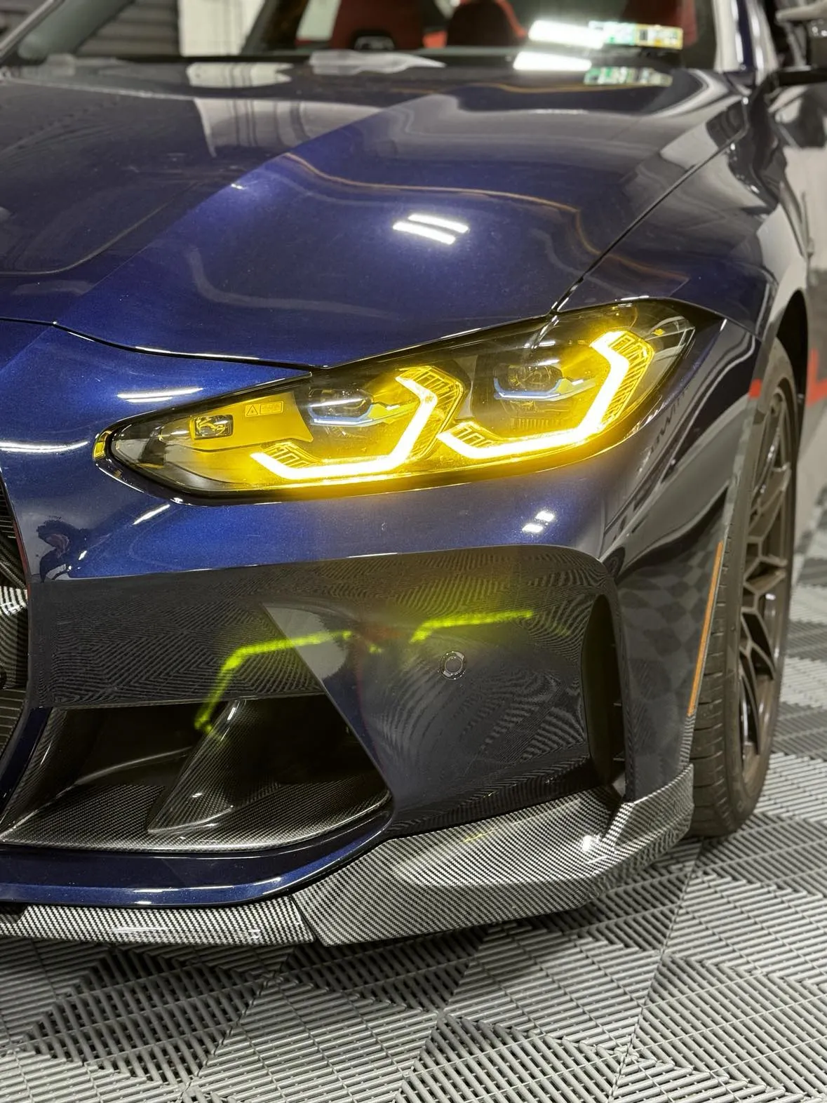 G8X G80 M3 G82 M4 G22 4 Series CSL Yellow Headlight DRL Upgrade (2021 - Present Laser & Non Laser LED)
