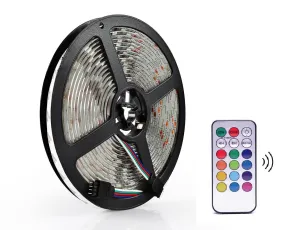Glow Sound Activated Color Changing LED Light Strips 6 Foot, 10 Foot, 15 foot