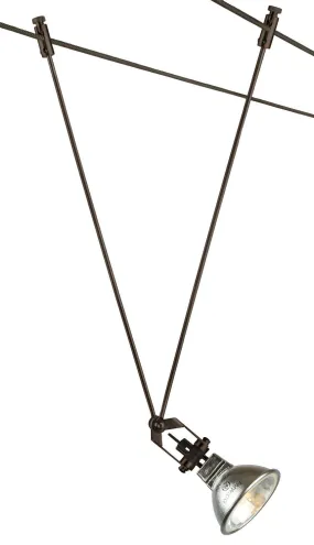 Head for Cable Light from the Whistler Collection in Bronze Finish by Stone Lighting