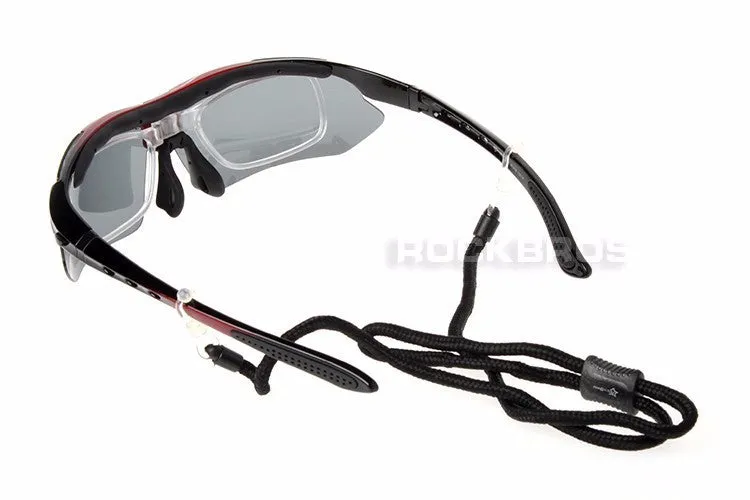 HOT PRODUCT!  Cool & Practical! Polarized Cycling Sun Glasses with 5 Lens Outdoor Sports Bicycle Glasses Great for travel, Men Women Bike Sunglasses 29g Goggles Eyewear 5 Lens