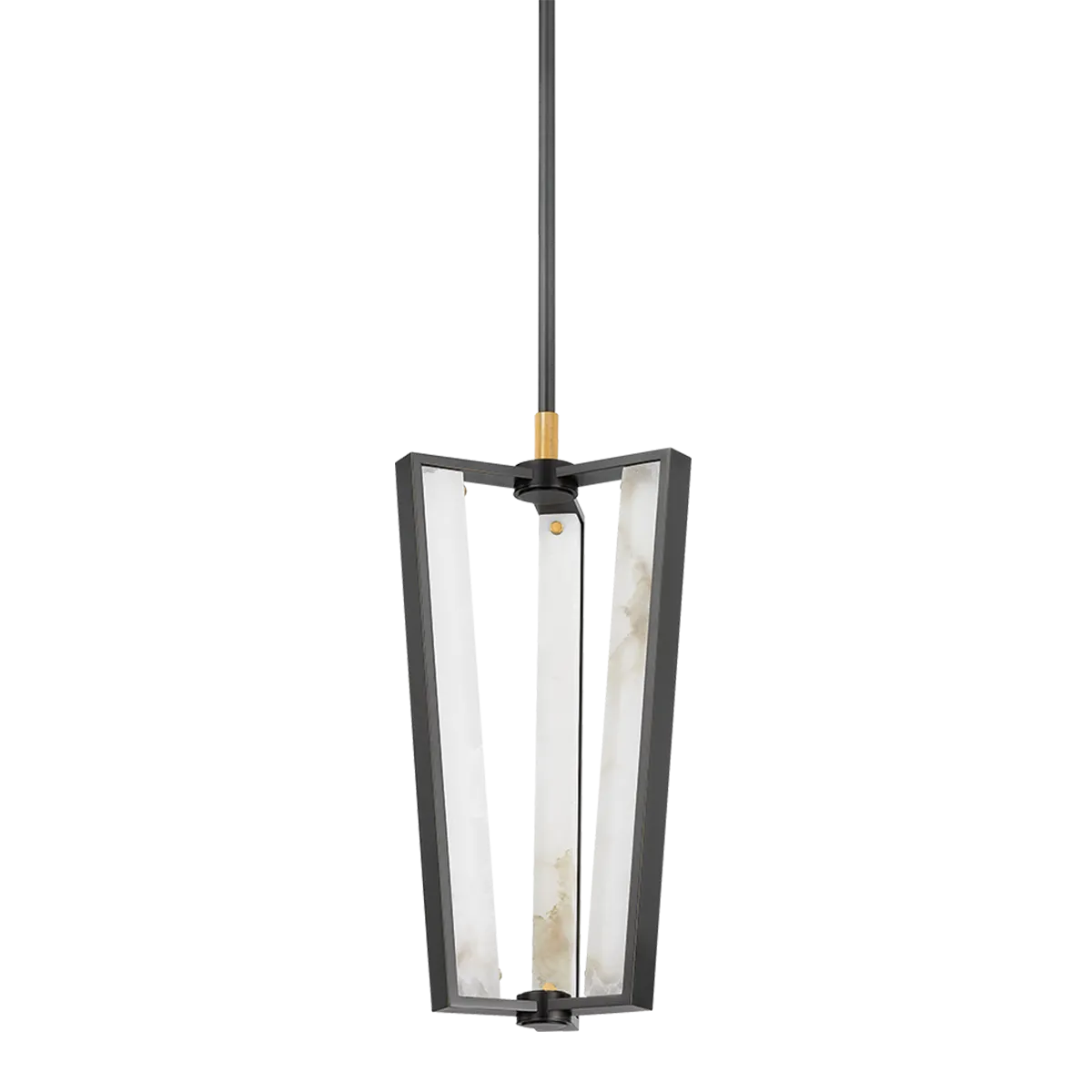 Hudson Valley Lighting Edgemere Pendant-Aged Brass/Distressed Bronze