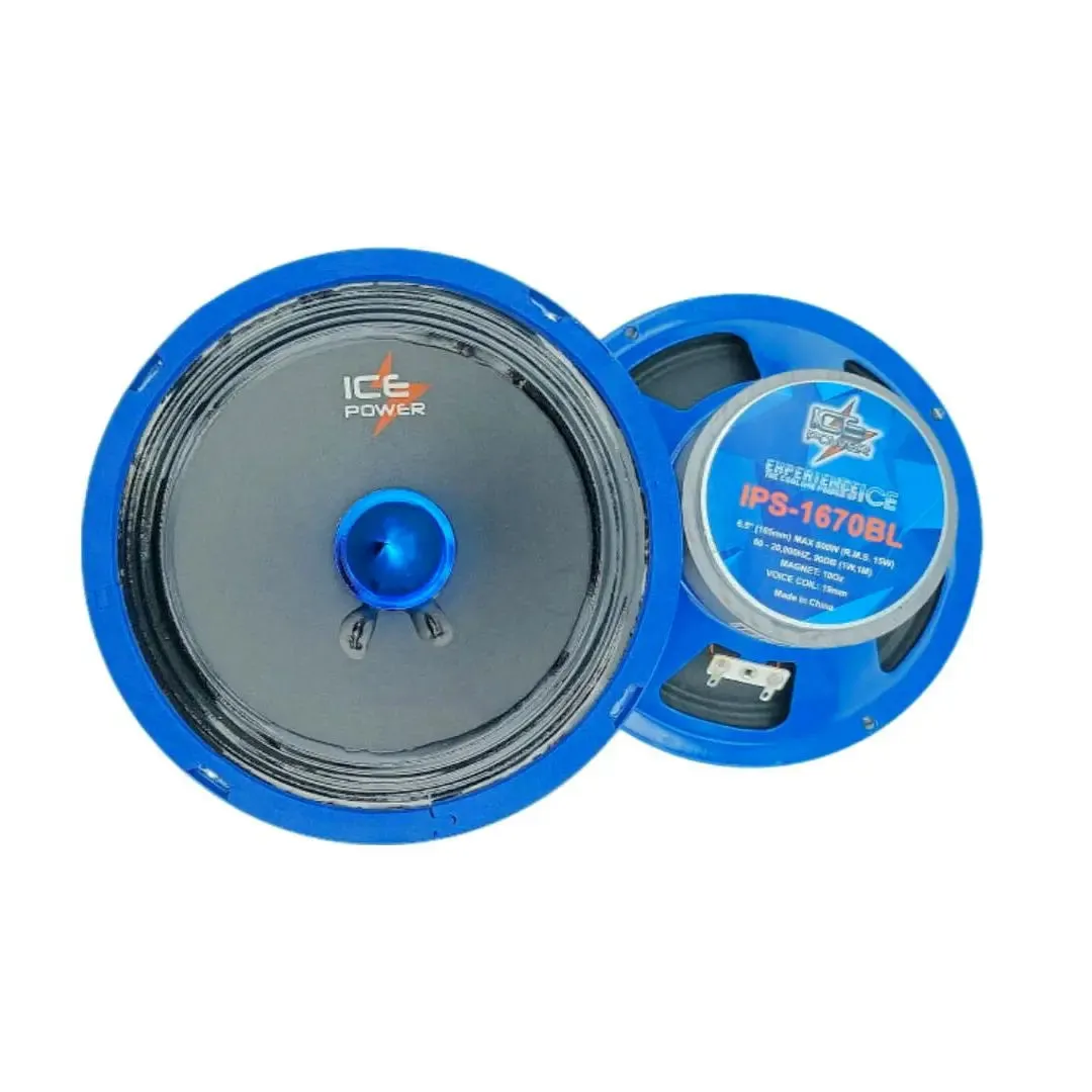 Ice Power IPS-1670BL 6.5" 3-Way Bullet Speakers - 800W