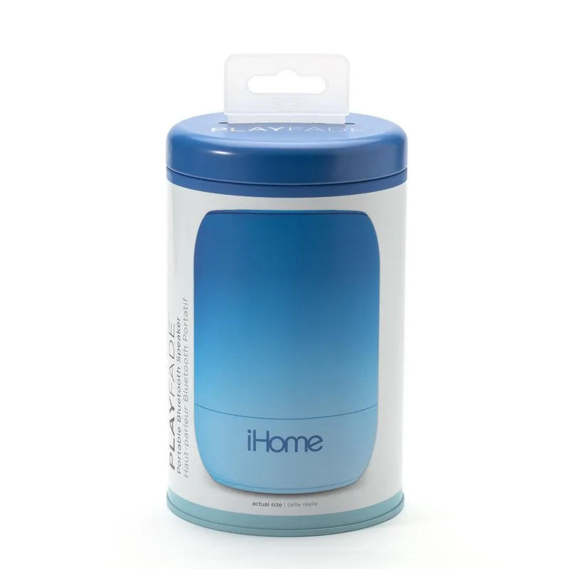 iHome Playfade Rechargeable Water-Resistant Bluetooth Speaker