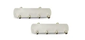 Isolating Connector (2pc.set) in Satin Nickel Finish by Stone Lighting
