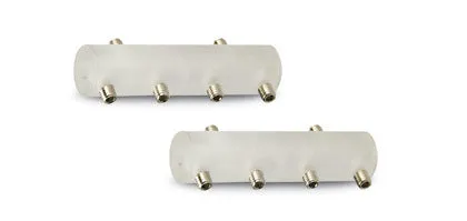 Isolating Connector (2pc.set) in Satin Nickel Finish by Stone Lighting