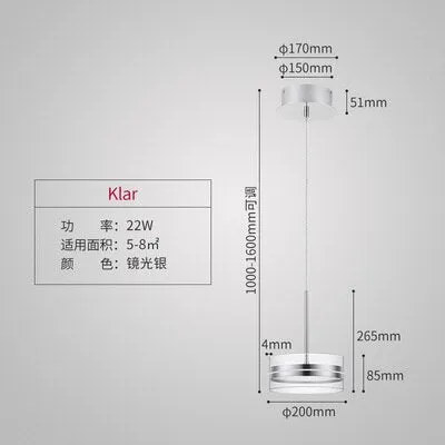 Italian Design Minimalist Glass Pendant Lights Modern Indiviudal Hanging Lamp Restaurant Model/Dining Room Bar Kitchen Office