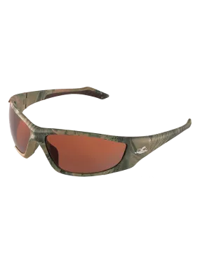 Javelin™ Brown Lens, Woodland Camouflage Frame Safety Glasses - BH12108