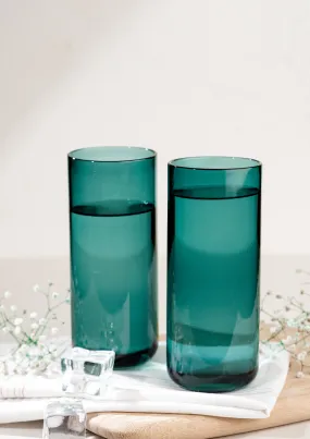 Juliette Cocktail Glasses Tall - Set of 6 - Teal
