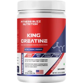 KING CREATINE MONOHYDRATE (UNFLAVOURED)