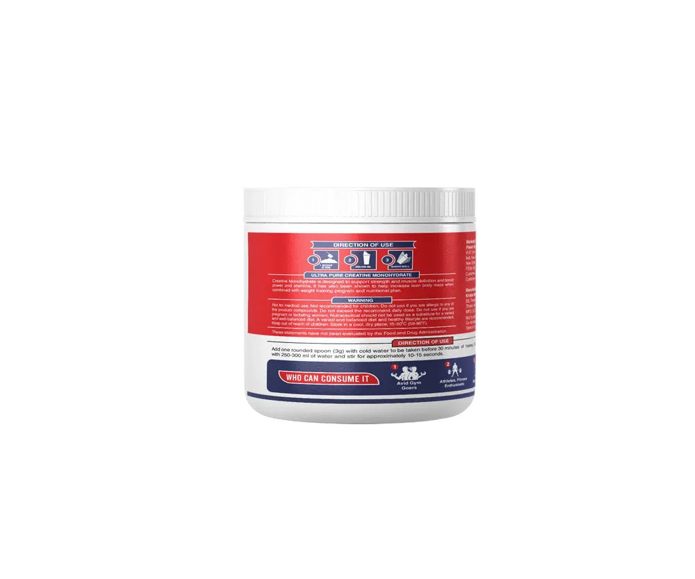 KING CREATINE MONOHYDRATE (UNFLAVOURED)