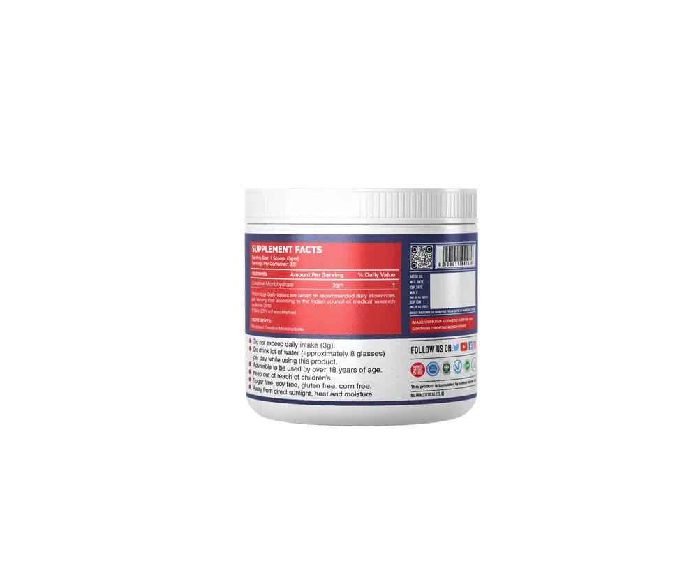 KING CREATINE MONOHYDRATE (UNFLAVOURED)