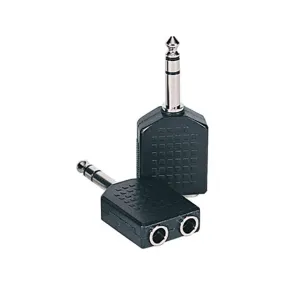 Kinsman Dual Adaptor ~ 2 x stereo sockets to stereo jack