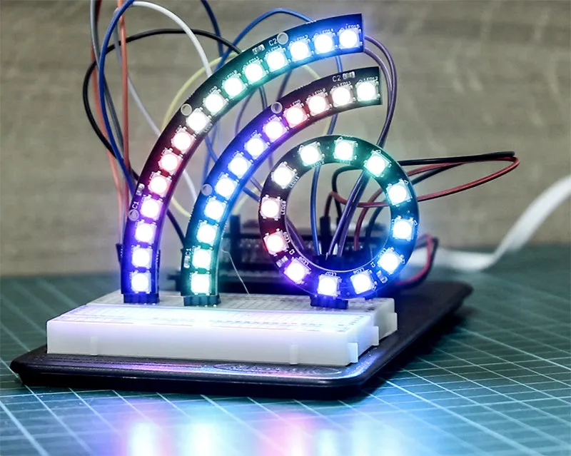 Kitronik ZIP Circle - 12 ZIP LEDs