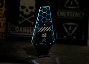 LED Mecha Rabbit HeadPhone  Cyberpunk LED Headset Gear - Color Changing