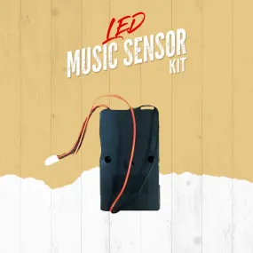 LED Music Sensor Kit - Controls the LED Movment with any Sound Effects | Supports only Low Wattage LED Strip Lights