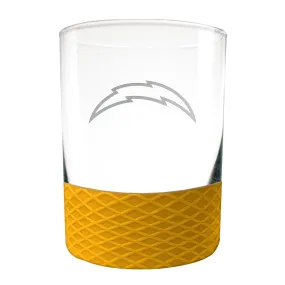 Los Angeles Chargers 14 oz COMMISSIONER Rocks Glass