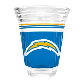 Los Angeles Chargers 2 oz. Round Shot Glass