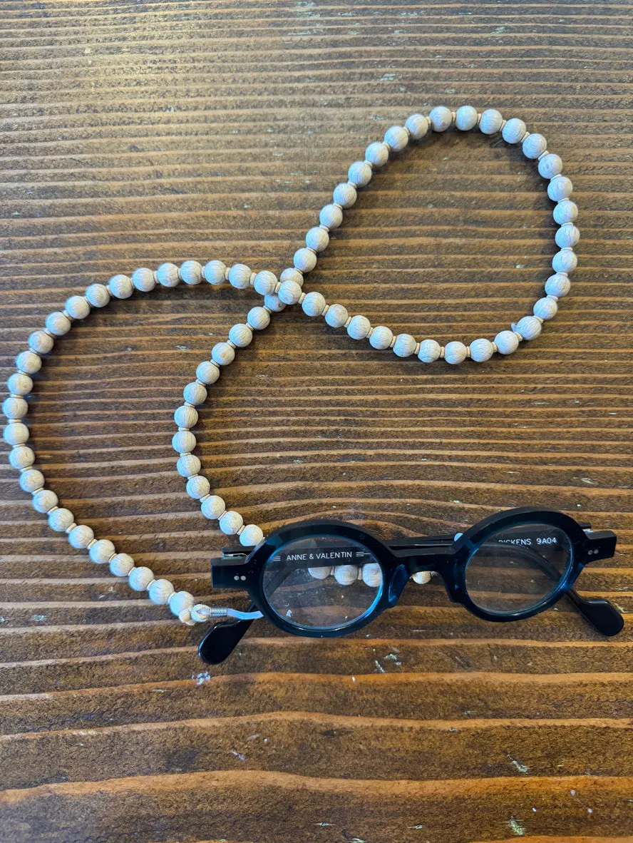 Natural Beige Brillenkette Eyeglass Chain