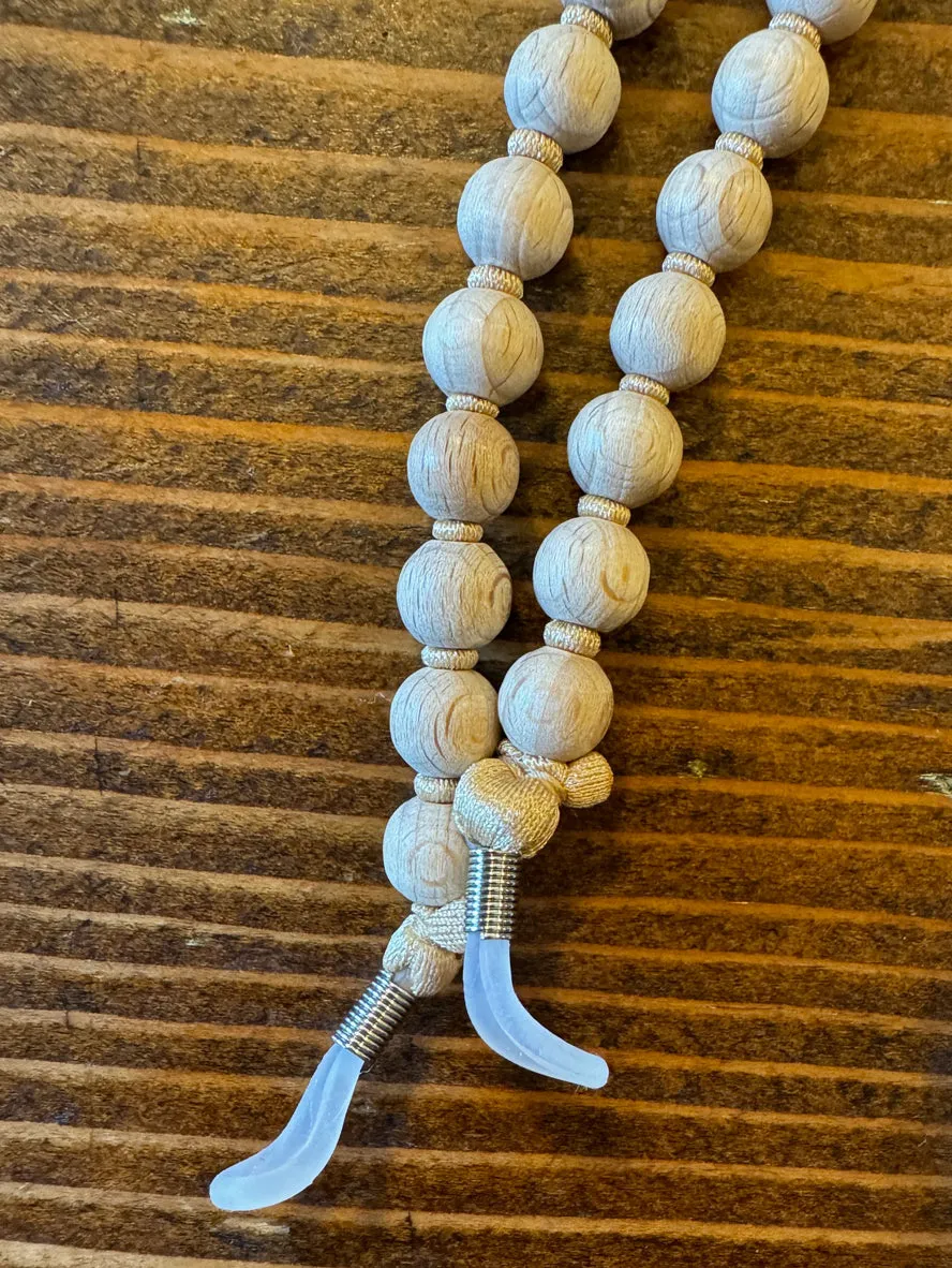Natural Beige Brillenkette Eyeglass Chain