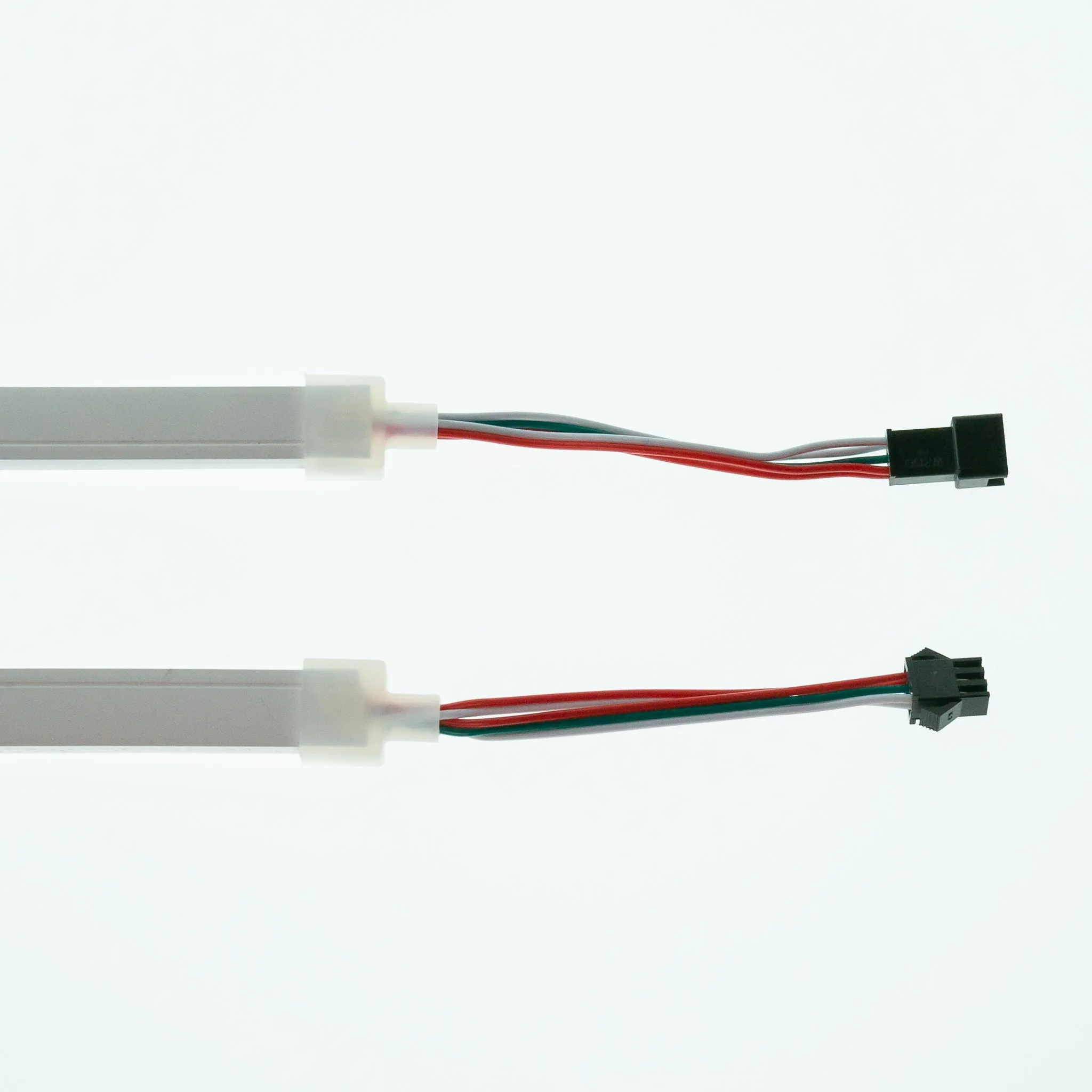 Neon-like RGB LED Strip with Diffuser (aka NeoPixel, WS2812, SK6812)