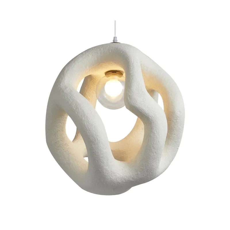 Nordic Modern Design Wabi Sabi LED Pendant Lights Chandelier Restaurant Bar Home Decor Bedroom Dining Room Hanging Lamp Fixture