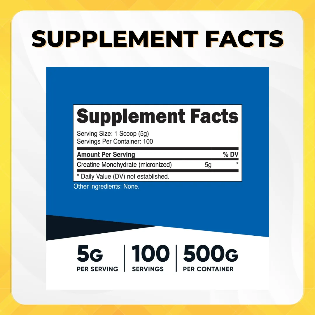 Nutricost, Performance, Creatine Monohydrate, Strength and Muscle Growth, Various Flavors, 300g-1kg