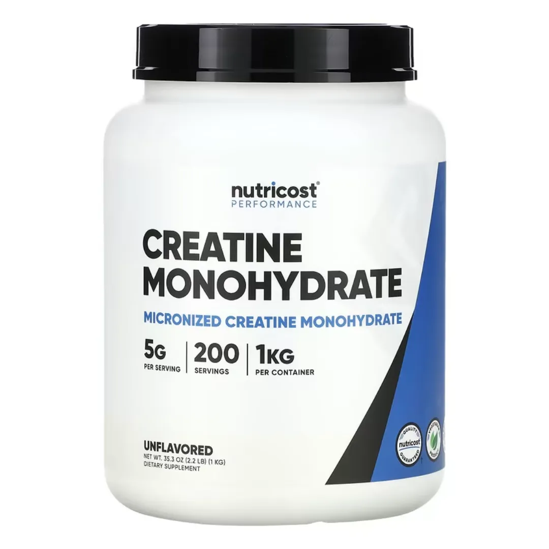 Nutricost, Performance, Creatine Monohydrate, Strength and Muscle Growth, Various Flavors, 300g-1kg