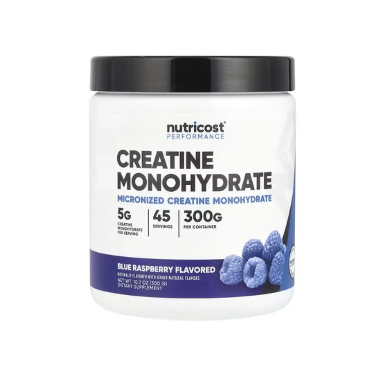 Nutricost, Performance, Creatine Monohydrate, Strength and Muscle Growth, Various Flavors, 300g-1kg