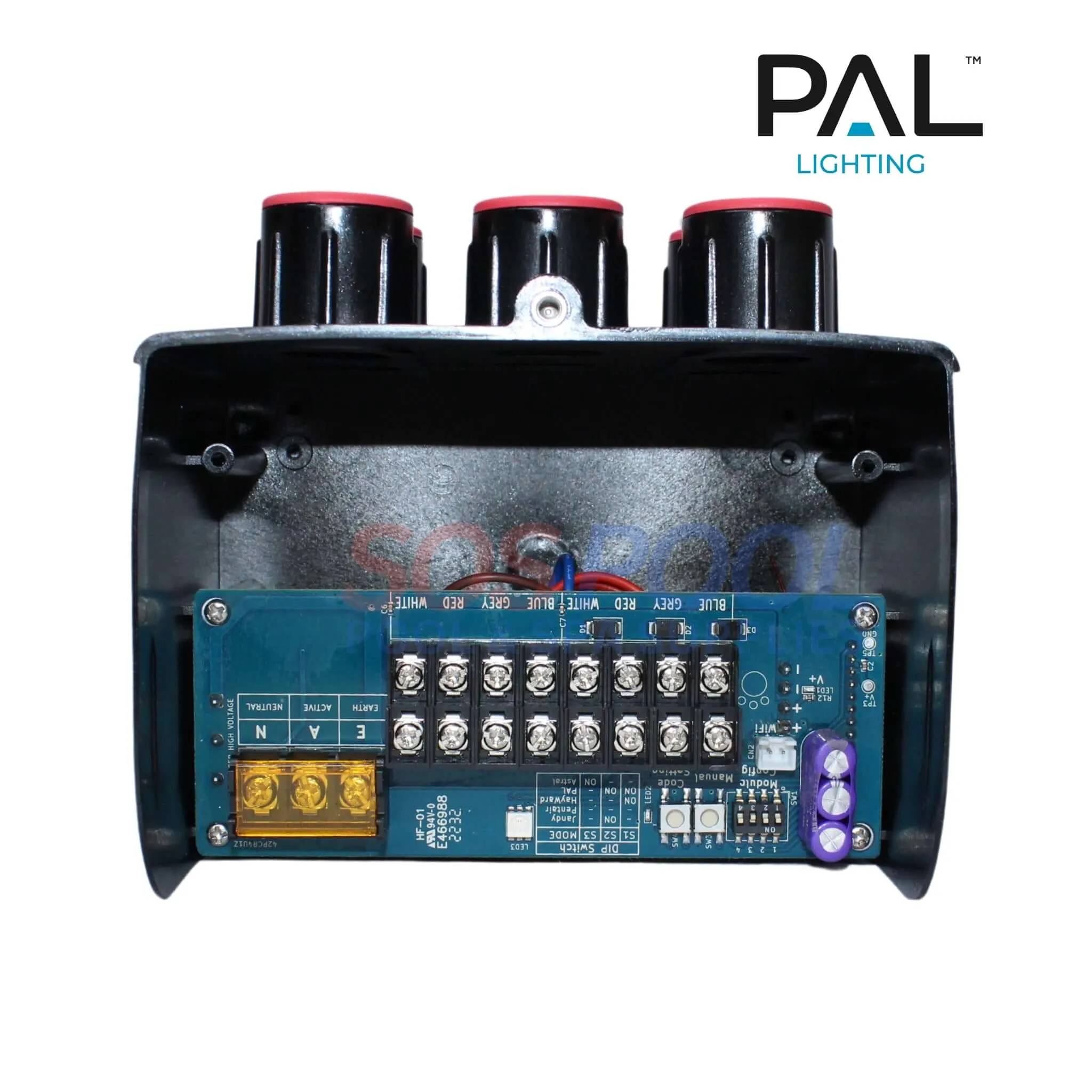 PAL Lighting Receiver Driver Transformer With Remote | Single Zone | 65W | 24V | 64-PCR-1Z-65