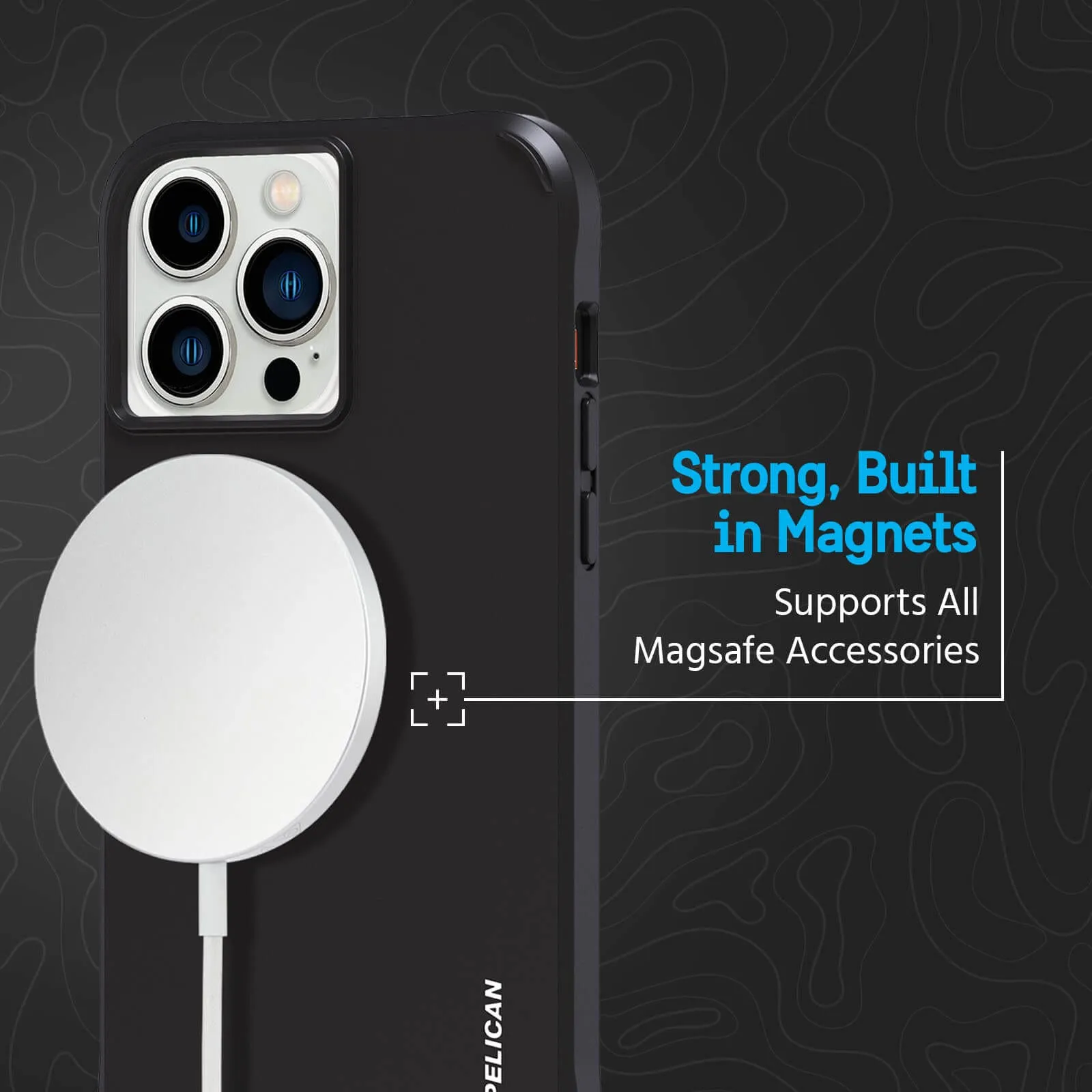 Pelican Ranger Black (Works with MagSafe) - iPhone 14 Pro Max