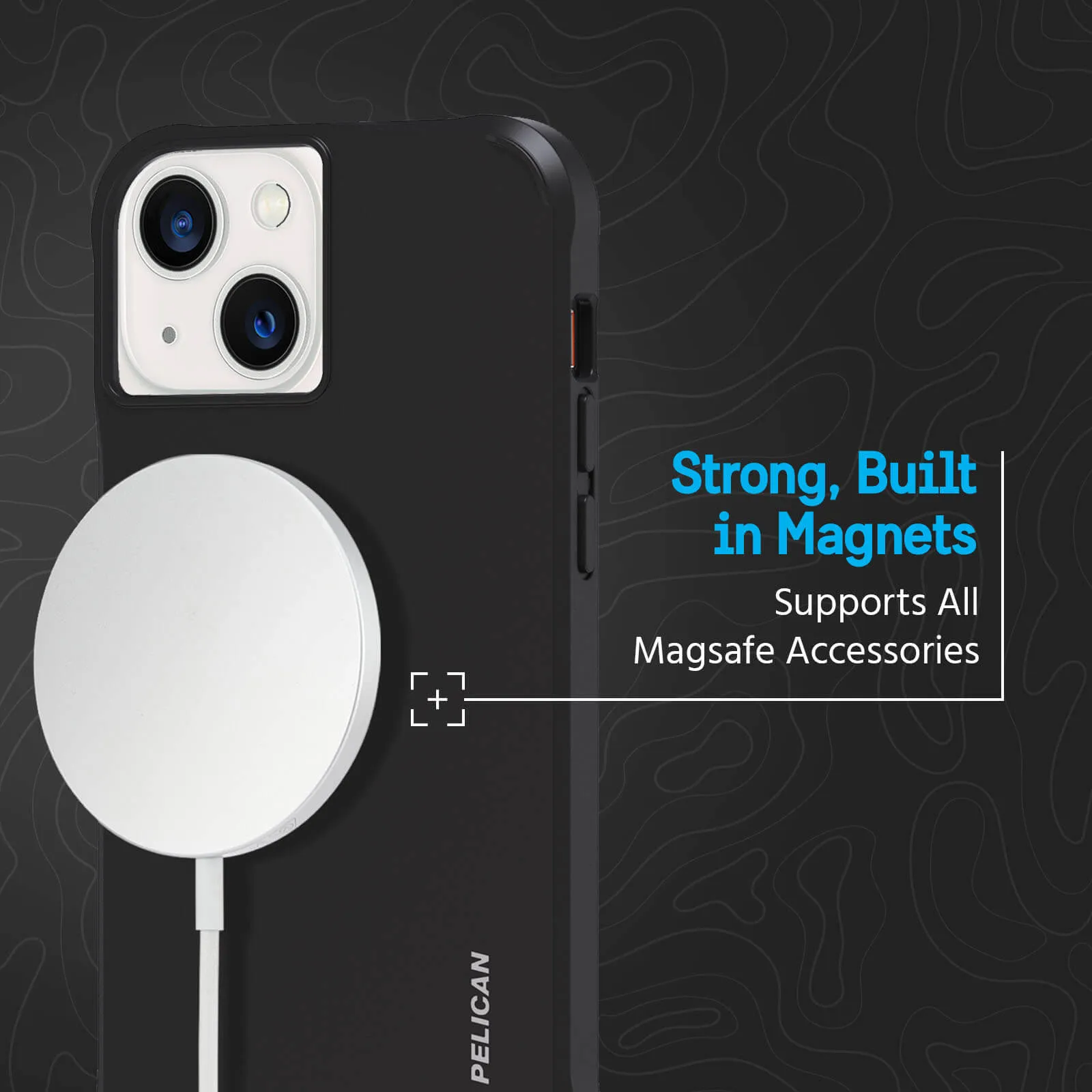 Pelican Ranger Black (Works with MagSafe) - iPhone 14