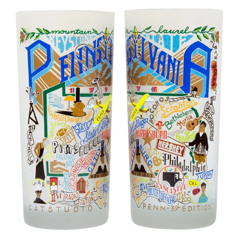 PENNSYLVANIA GLASS BY CATSTUDIO
