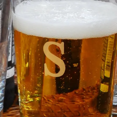 Personalized Glass Tumblers (Set of 4)