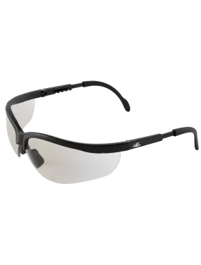 Picuda® Indoor/Outdoor Lens, Matte Black Frame Safety Glasses - BH466