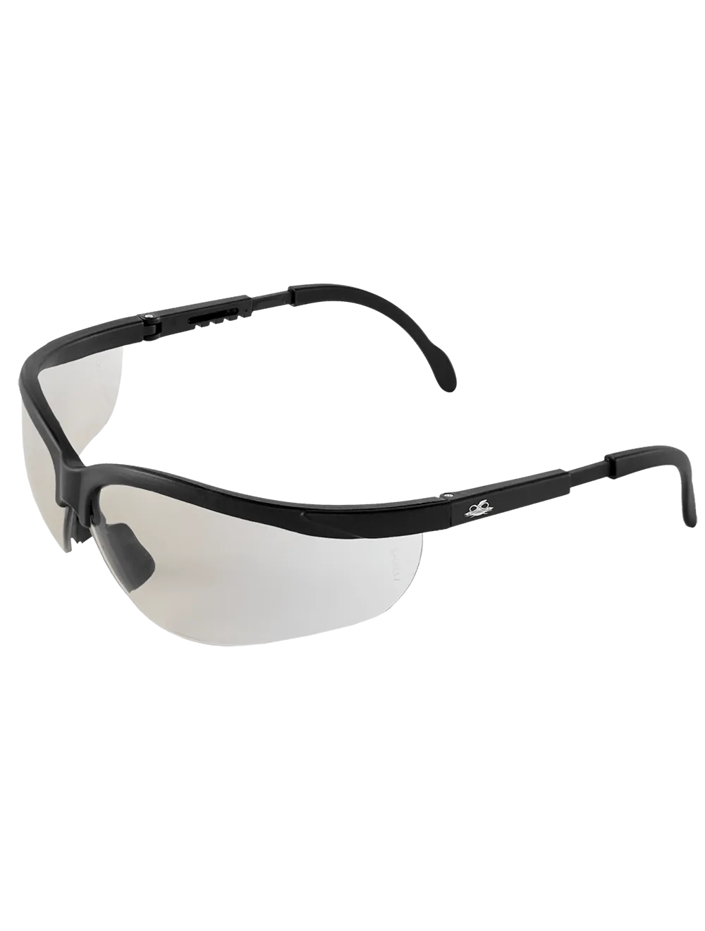 Picuda® Indoor/Outdoor Lens, Matte Black Frame Safety Glasses - BH466