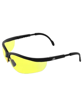 Picuda® Yellow Lens, Matte Black Frame Safety Glasses - LIMITED STOCK - BH464