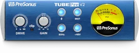 PreSonus TubePre V2: 1-channel Tube Preamplifier/DI Box