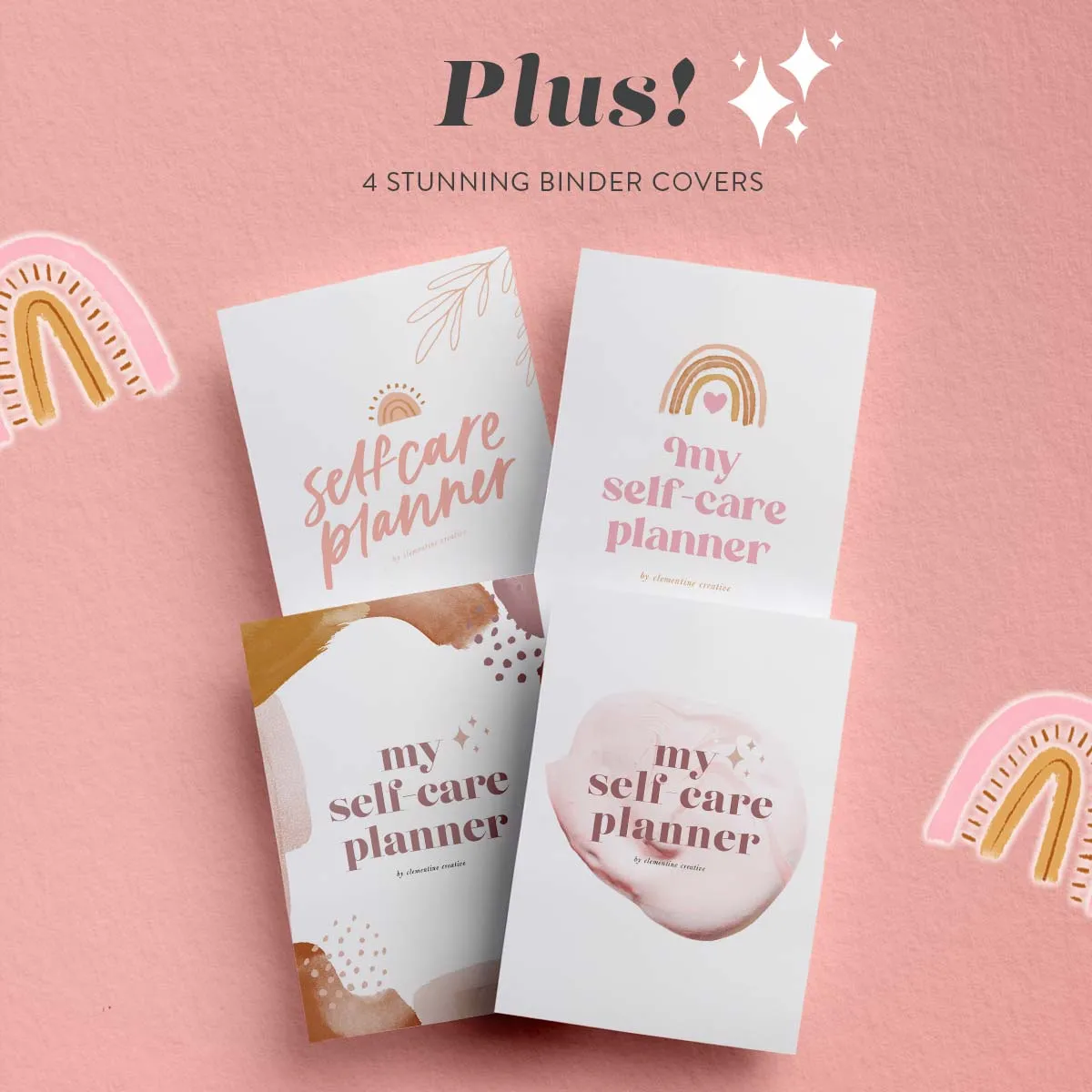 Printable Self-Care Planner - Make Self-Care a Priority (20 Pages PDF)