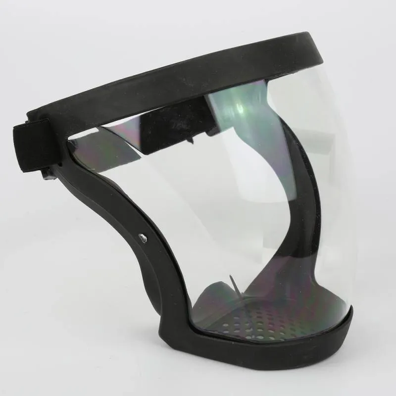 Protective Head Cover Face Shield - Full Face Transparent Mask
