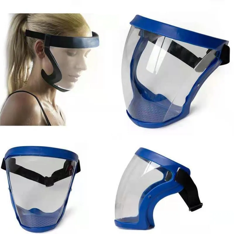 Protective Head Cover Face Shield - Full Face Transparent Mask