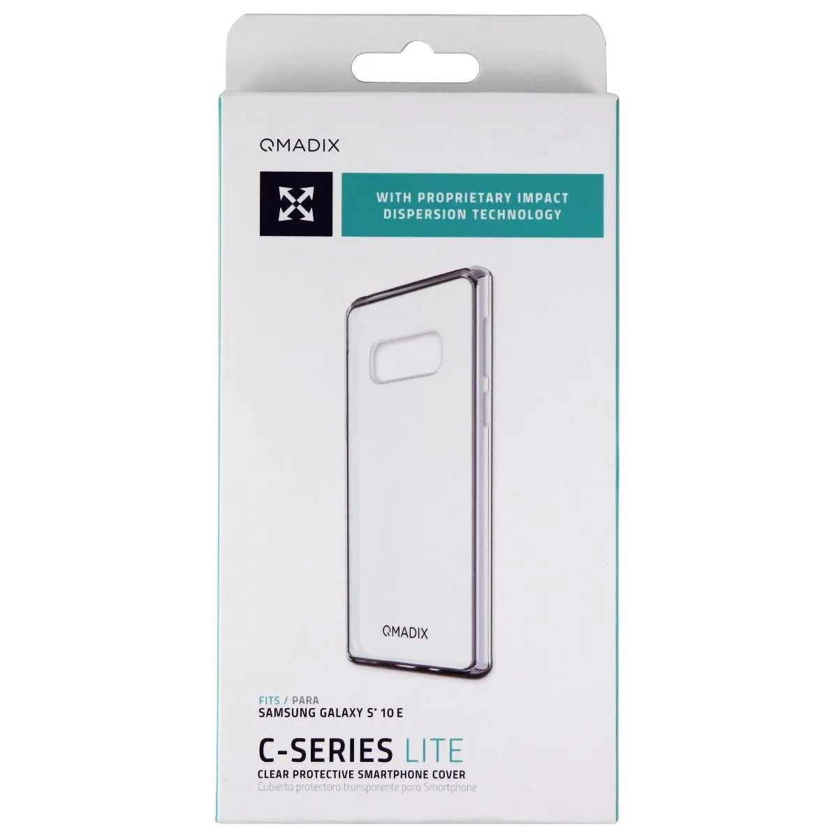 Qmadix C-Series Lite Case for Samsung Galaxy S10e - Clear