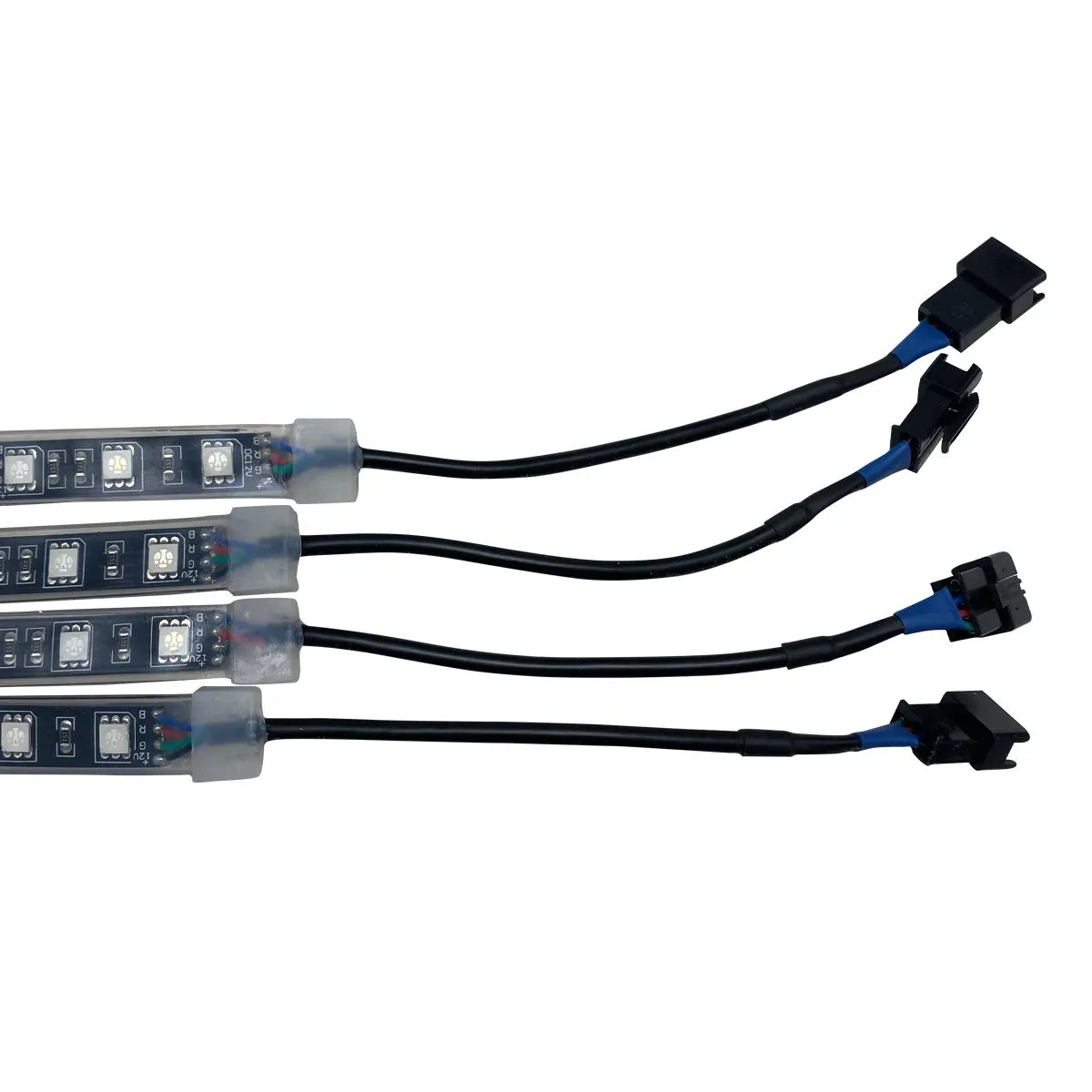 Race Sport RS LED Wheel Well Kit - ColorADAPT Adaptive RGB w/ Key Card RGB Remote