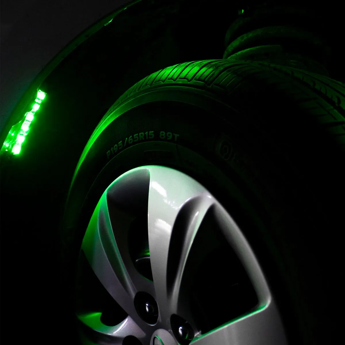Race Sport RS LED Wheel Well Kit - ColorADAPT Adaptive RGB w/ Key Card RGB Remote